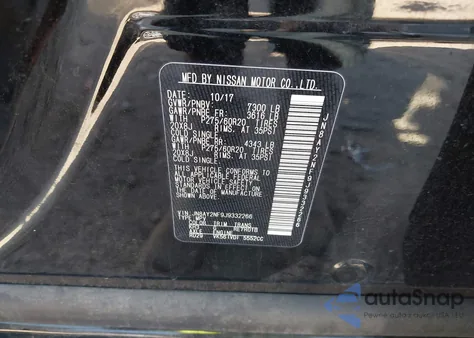 2018 Nissan Armada Platinum from USA, damaged, VIN JN8AY2NF9J9332266